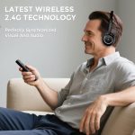 Беспроводные наушники ROSIDA, Bluetooth-наушники для ТВ — изображение 3