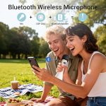 Беспроводной микрофон-динамик TAKSTAR 2-в-1, Bluetooth-микрофон и усилитель голоса — изображение 6