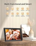 Цифровая фоторамка WiFi FRAMEO 10.1 дюймов, сенсорный экран, автоматическая/слайд-шоу — изображение 6