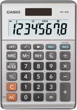 Стандартный настольный калькулятор, черный Casio MS-80B — изображение 2