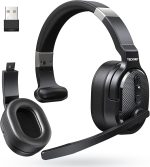 Гарнитура TECKNET Bluetooth Trucker, беспроводная гарнитура с микрофоном