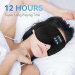Наушники для сна, беспроводные 3D-наушники для глаз Bluetooth 5.0, моющиеся наушники Lightimetunnel — изображение 3