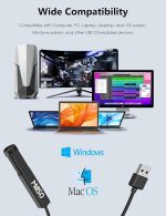 USB-Микрофон для ПК MillSO, петличный микрофон USB для записи и подкастинга — изображение 6