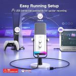 Игровой микрофон FIFINE XLR/USB для потокового вещания подкастов, микрофон для ПК — изображение 6