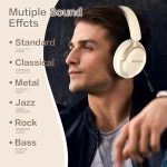 Беспроводные наушники с микрофоном RORSOU B8 Bluetooth, складная стереогарнитура — изображение 6