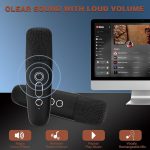 Караоке-система IROO с 2 беспроводными микрофонами, Bluetooth-динамик для детей и взрослых — изображение 3