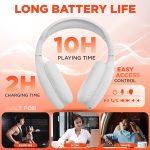 Беспроводные наушники HyperGear, Bluetooth-наушники с шумоизоляцией и встроенным микрофоном — изображение 4