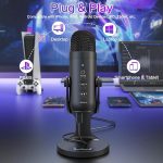 Микрофон для ПК, игровой USB-микрофон ZealSound для подкаста YouTube — изображение 4