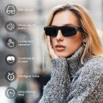Умные смарт очки, поляризованные солнцезащитные очки Bluetooth с динамиком — изображение 4