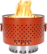 Настольный камин STBoo, Мини-камин переносной для дома и улицы