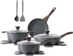 Набор кастрюль и сковородок с антипригарным покрытием Swiss Granite