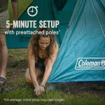 Палатка Coleman 4х местная с тамбуром для защиты от непогоды — изображение 3