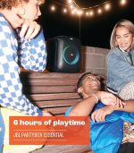 Портативный динамик JBL PartyBox с глубокими басами и встроенным динамическим световым шоу — изображение 4