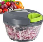 Ручной кухонный измельчитель овощей Ourokhome, кухонный комбайн-лукорезка для овощей и фруктов