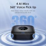 Спикерфон для конференций EMEET M0 Plus, 4 микрофона с искусственным интеллектом — изображение 6