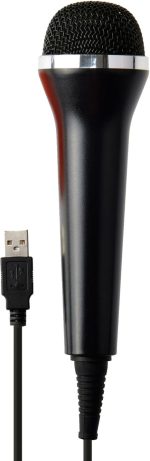Микрофон проводной для караоке Mcbazel, Универсальный USB-микрофон для ПК — изображение 4
