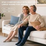 Беспроводные наушники ROSIDA, Bluetooth-наушники для ТВ — изображение 4