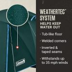 Палатка Coleman 4х местная с тамбуром для защиты от непогоды — изображение 5