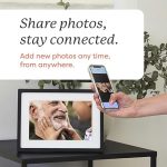 Цифровая фоторамка WiFi с сенсорным экраном и простой настройкой 10 дюймов — изображение 6