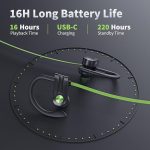 Bluetooth-наушники JOYWISE, беспроводные наушники-вкладыши IPX7 водонепроницаемые — изображение 4