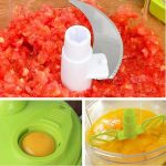 Кухонный блендер ручной Tenta, овощерезка и мясорубка для фруктов с сепаратором для яиц — изображение 5