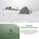 Палатка двухместная GEERTOP, двухслойная палатка водонепроницаемая 4 сезона — изображение 5