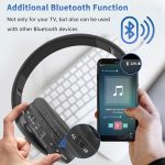 Беспроводные наушники WallarGe для просмотра ТВ, наушники Bluetooth — изображение 5