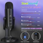 Микрофон для ПК, игровой USB-микрофон ZealSound для подкаста YouTube — изображение 5
