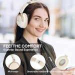 Наушники с активным шумоподавлением C5, беспроводные наушники Bluetooth — изображение 6