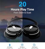 Bluetooth-наушники Kinivo BTH240, звонки без помощи рук, встроенный микрофон — изображение 2