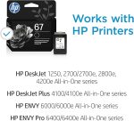 Оригинальный картридж HP 67 с черными чернилами — изображение 2