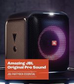 Портативный динамик JBL PartyBox с глубокими басами и встроенным динамическим световым шоу — изображение 5