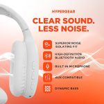Беспроводные наушники HyperGear, Bluetooth-наушники с шумоизоляцией и встроенным микрофоном — изображение 5