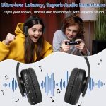 Беспроводные наушники WallarGe для просмотра ТВ, наушники Bluetooth — изображение 6
