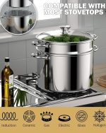 Набор кастрюль из 4 мультиварок Cook N Home объемом 8л — изображение 5