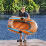 Надувная лодка Kondor 1000, детская лодка для детей от 6 лет — изображение 5