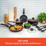 Набор кастрюль и сковородок с кухонными принадлежностями Вella — изображение 6