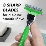 Сменные кассеты для бритья с ручкой Gillette Mach3 Sensitive 5 штук — изображение 5
