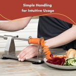Спирализатор для овощей Homarden, овощерезка для нарезки лапши из цуккини с 5 лезвиями — изображение 5