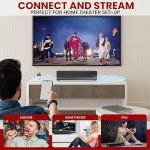 Беспроводная звуковая панель 20 Вт Pyle с 2 микрофонами для вокала, система Bluetooth для караоке — изображение 6