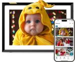 Цифровая фоторамка Nixplay с искусственным интеллектом сенсорный экран 10.1 дюймов