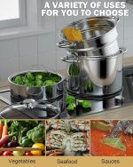 Набор кастрюль из 4 мультиварок Cook N Home объемом 8л — изображение 6