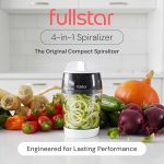 Овощерезка спиральная Fullstar, Ручной слайсер измельчитель для овощей и фруктов — изображение 6