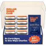 Сменные кассеты для бритья Dollar Shave Club 8 штук