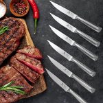 Кухонные ножи шеф-повара imarku с блоком — изображение 3