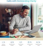 Bluetooth-наушники Kinivo BTH240, звонки без помощи рук, встроенный микрофон — изображение 3