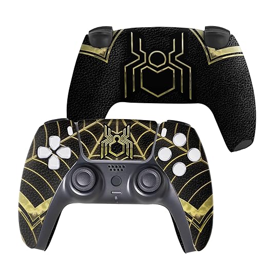 Беспроводной контроллер Spider Man Gold Custom PS-5, совместимый с консолью Play-Station 5