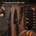 Кухонные ножи Astercook 15 в 1 с точилкой — изображение 3