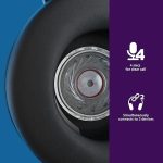 Беспроводные наушники с шумоподавлением PHILIPS H9505, наушники-Bluetooth с микрофоном — изображение 4
