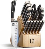 Кухонные ножи с угловой подставкой KnifeSaga